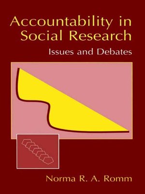 cover image of Accountability in Social Research